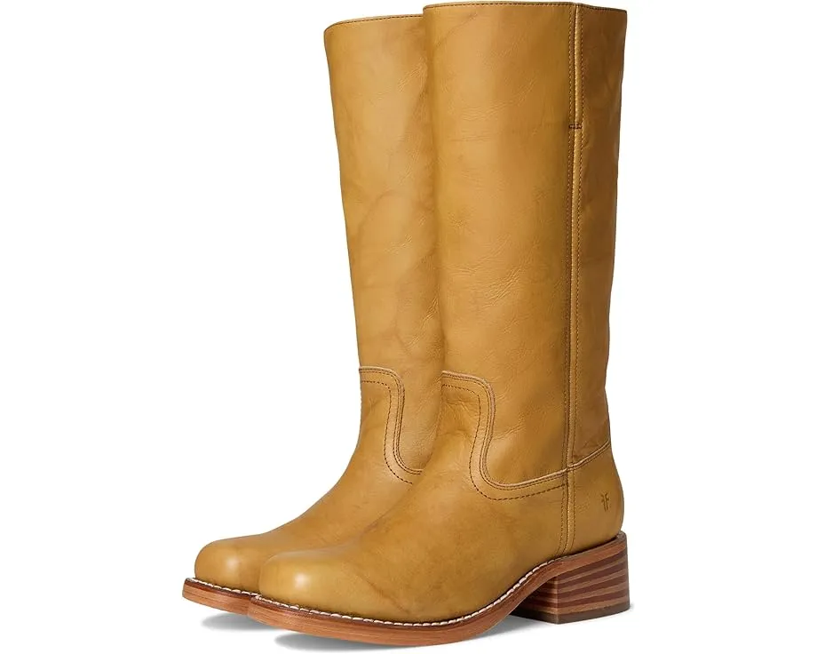 Сапоги Frye Campus 14L из крафтовой кожи с кожаной подошвой и каблуком