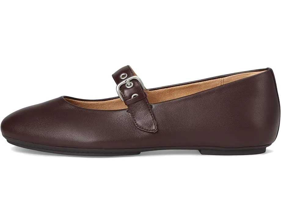 Туфли-марджи FitFlop Delicato из мягкой кожи наппа с пряжкой