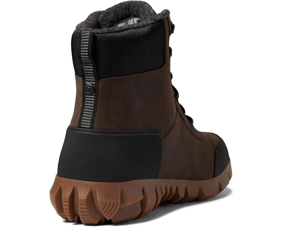 Ботинки Bogs Arcata Urban Leather Mid с водонепроницаемой кожей и подошвой GlacialGrip