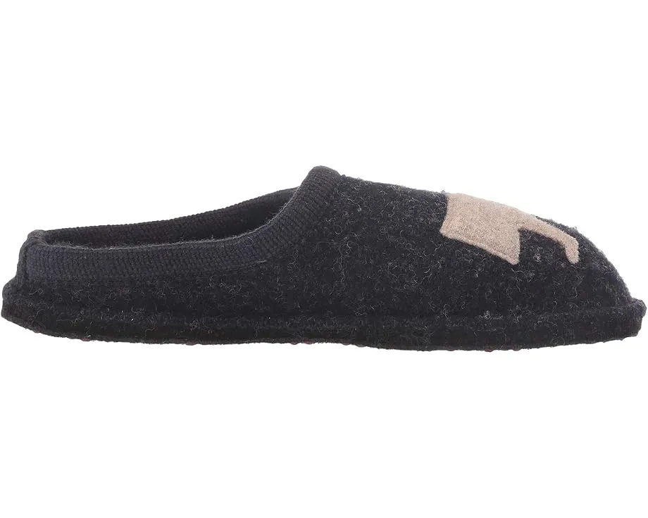 Тапочки Haflinger Doggy Slipper в виде собачки с войлочной подошвой