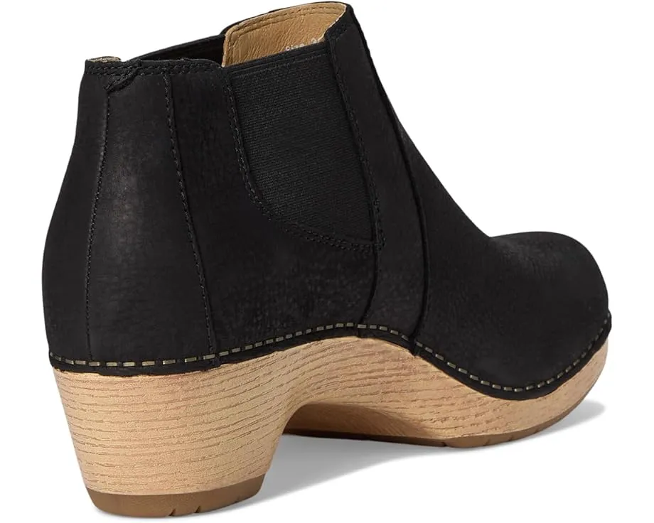 Ботильоны Dansko Lane с эластичными вставками и светлой подошвой