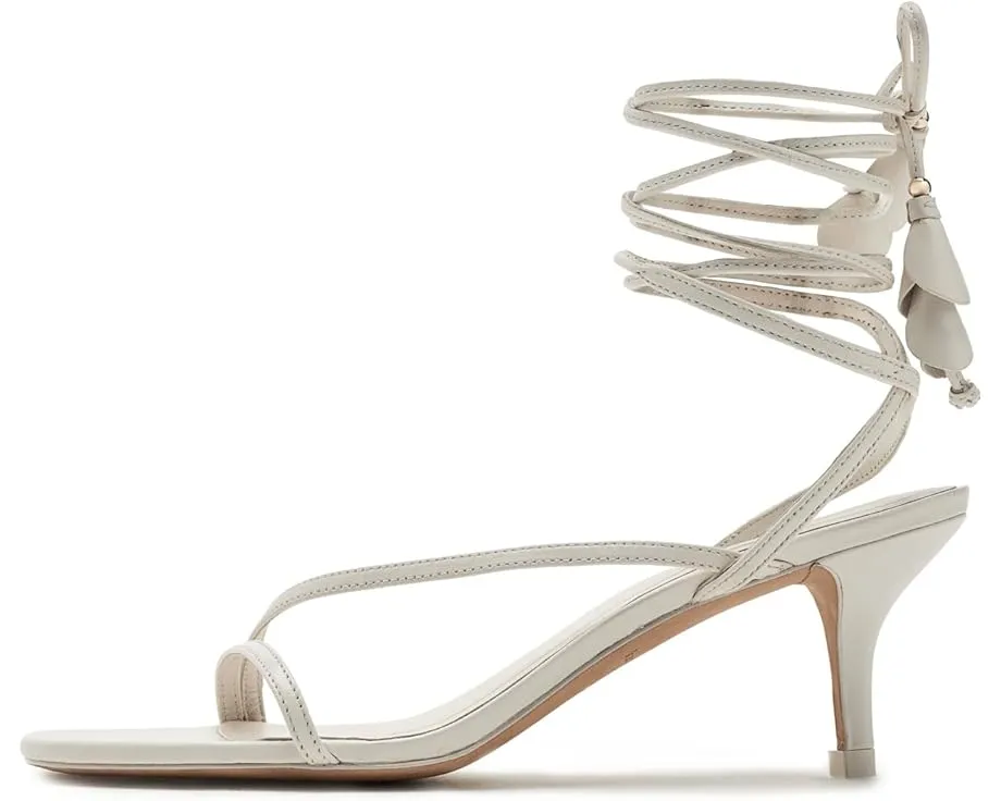 Босоножки Lily High Heel на каблуке-рюмочке от Kate Spade New York с кожаным верхом и открытым квадратным носком