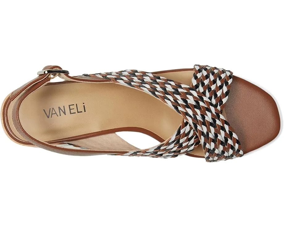 Босоножки Vaneli Cadmus с открытым мысом и ремешком на пряжке