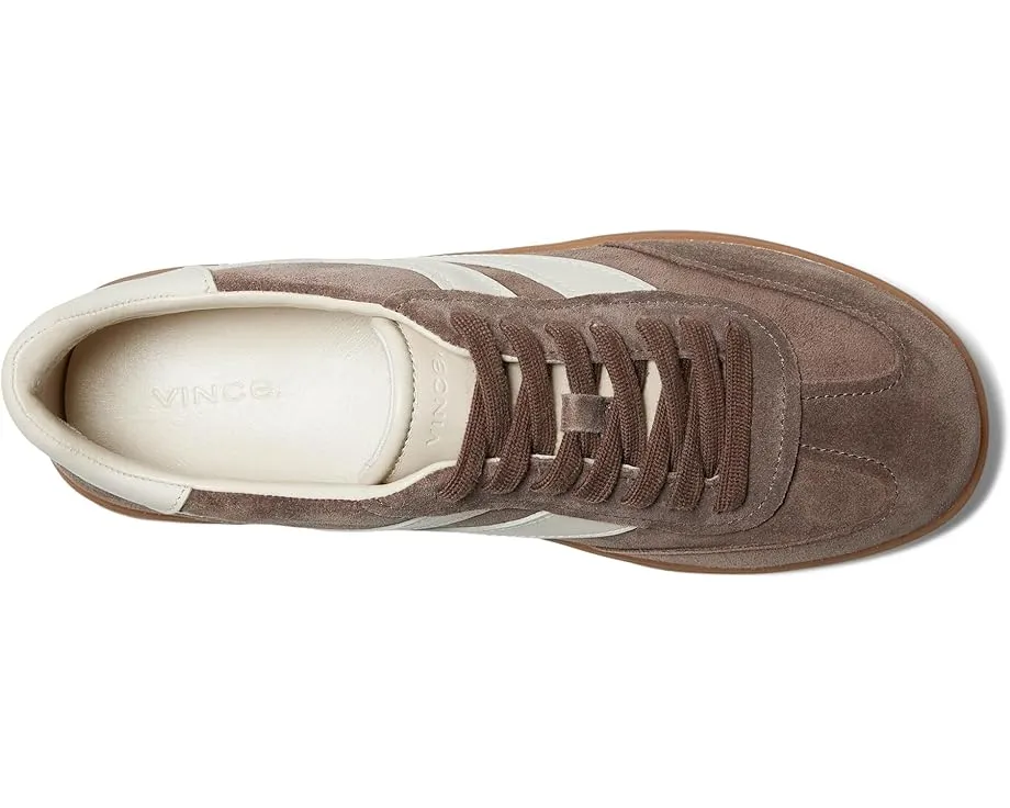 Кроссовки Vince Oasis-W из мягкой кожи и замши с волнообразным дизайном