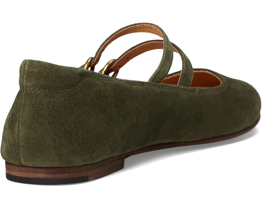 Туфли Frye Carson Multi Mary Jane с двумя ремешками и металлическим эффектом