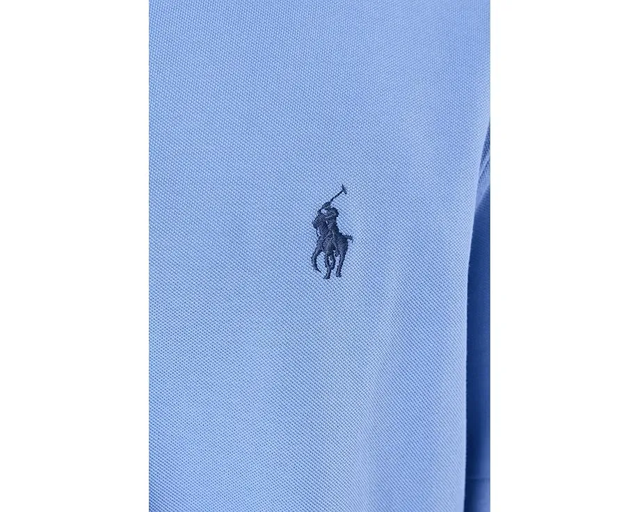 Хлопковая рубашка-поло Polo Ralph Lauren Featherweight Mesh Henley