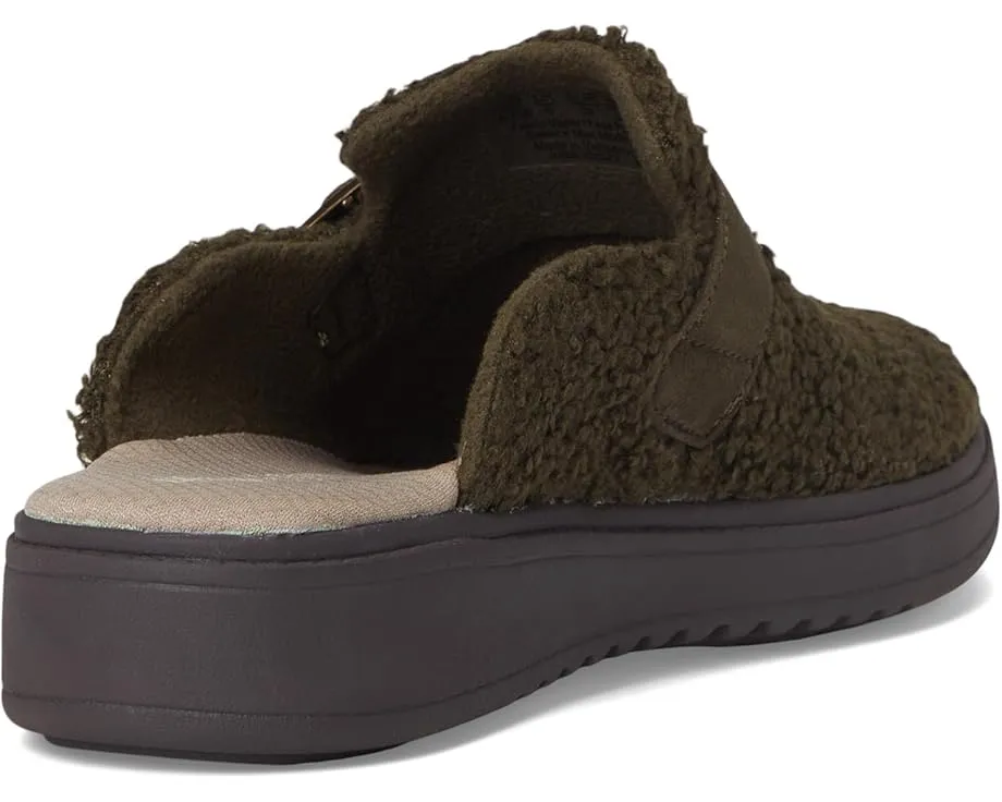 Уютные мюли LifeStride Vibe с искусственным мехом и технологией Air Step