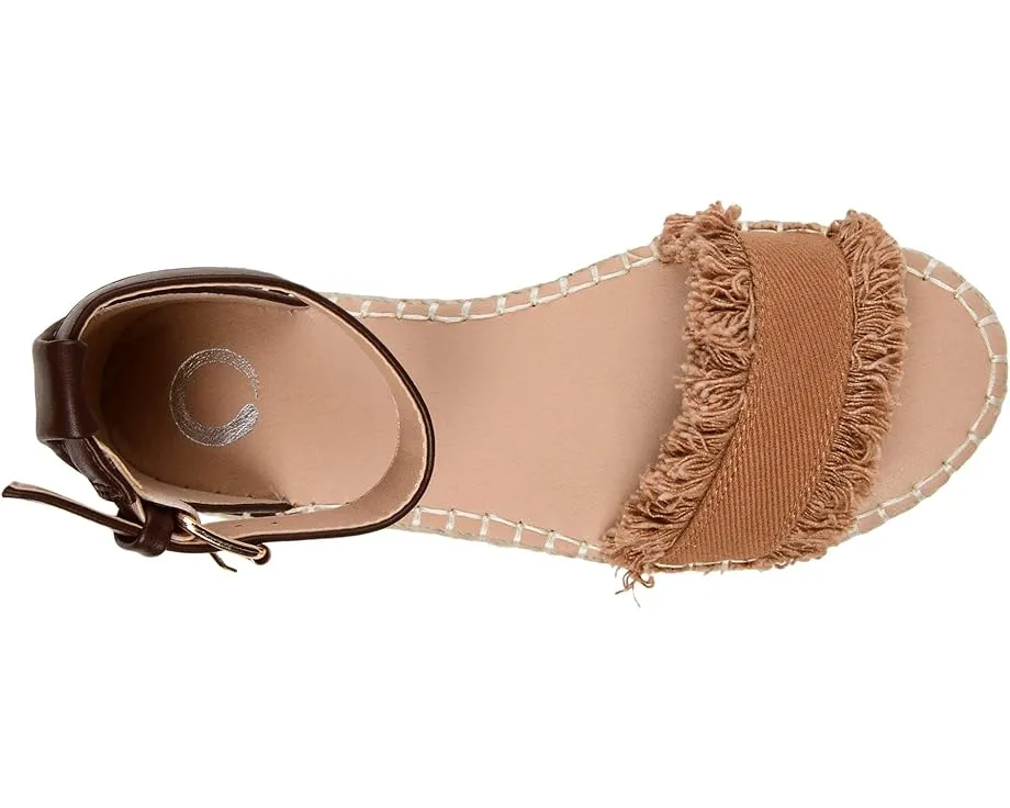 Босоножки Tristeen с деталями эспадрильи и стелькой Comfort Foam Journee Collection