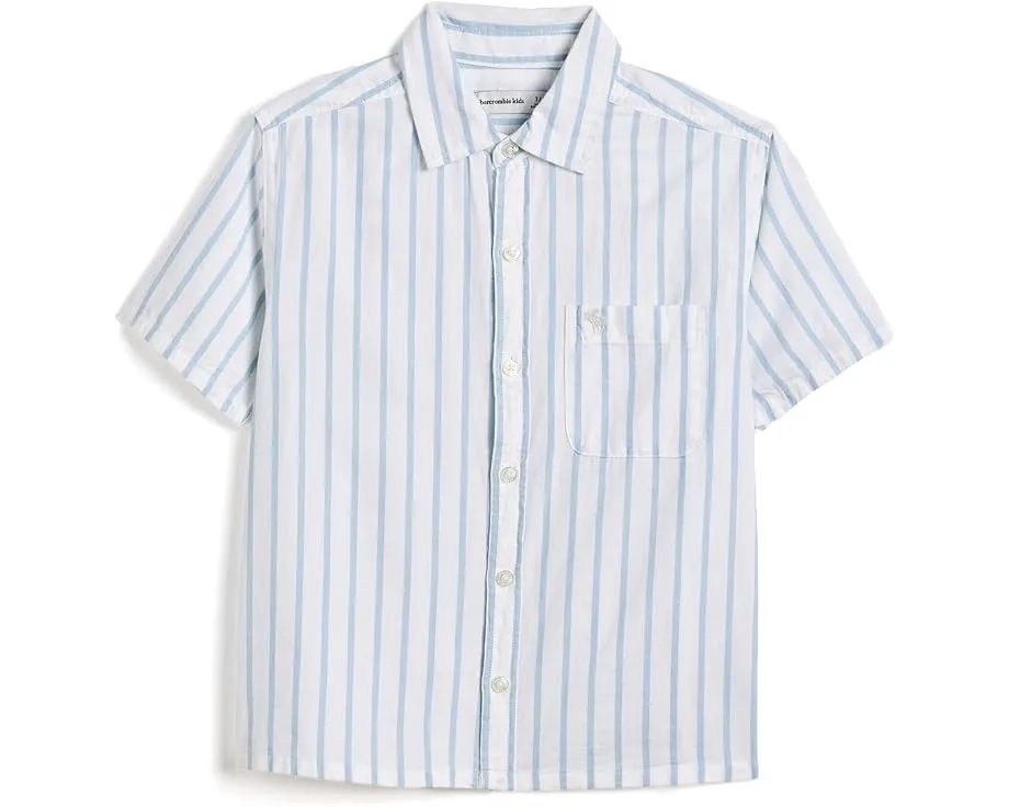 Детская рубашка с коротким рукавом Icon от abercrombie kids