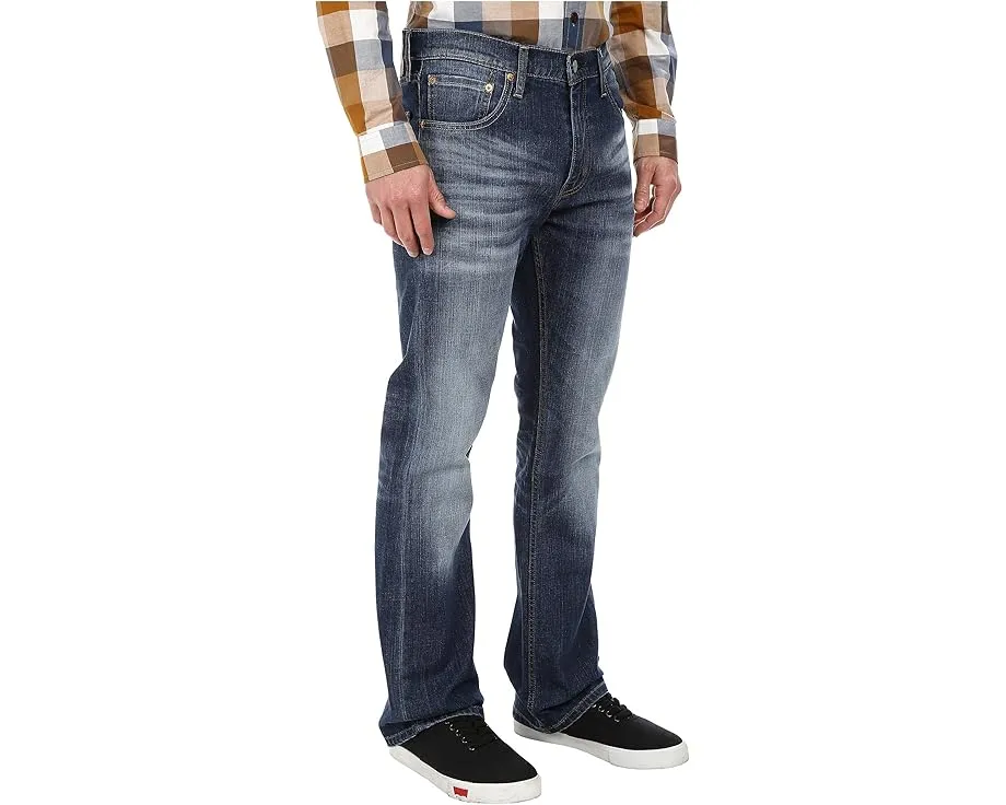 Levi's 527 Slim Bootcut джинсы с зауженным кроем и расклешенными штанинами