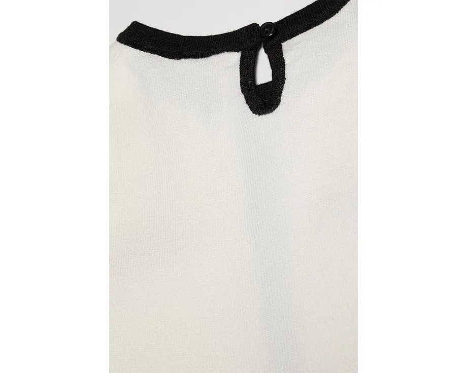 Детское платье-свитер Janie and Jack с контрастной отделкой и карманами