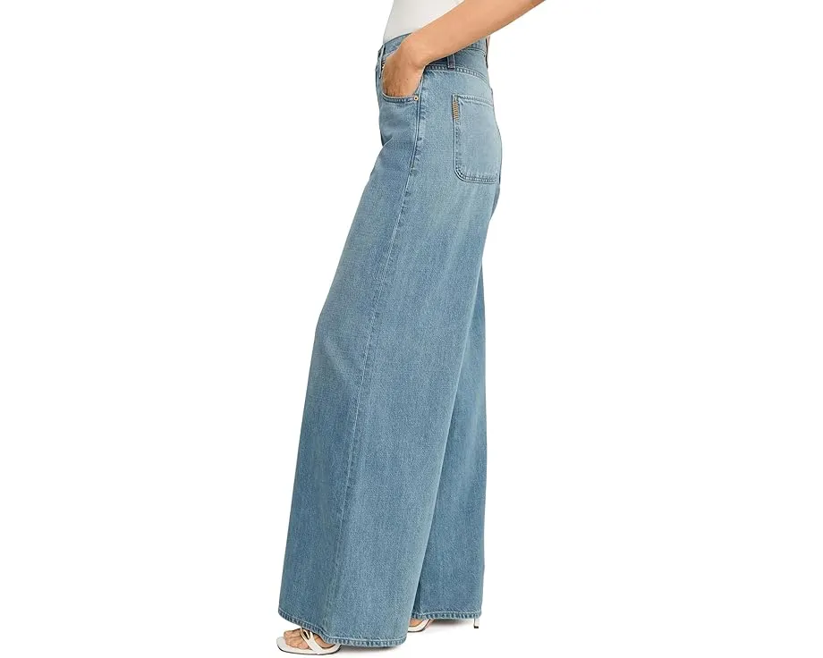 Джинсы Paige Cameron Wide Leg с высокой посадкой и смещенным карманом