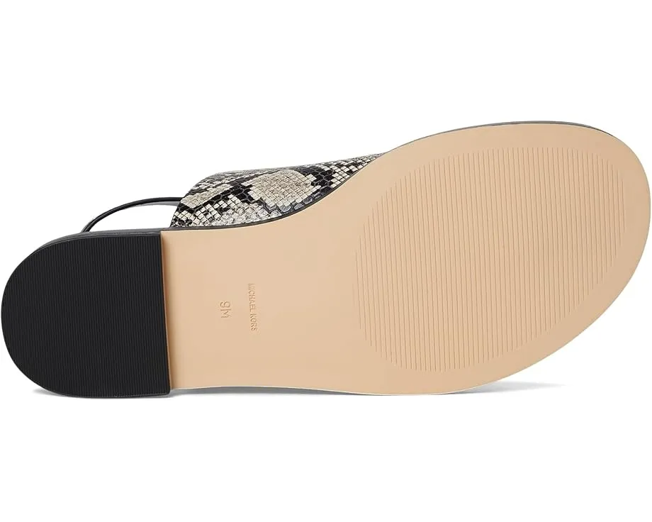 MICHAEL Michael Kors сандалии Irene Flat Thong с ремешком и плетеным верхом