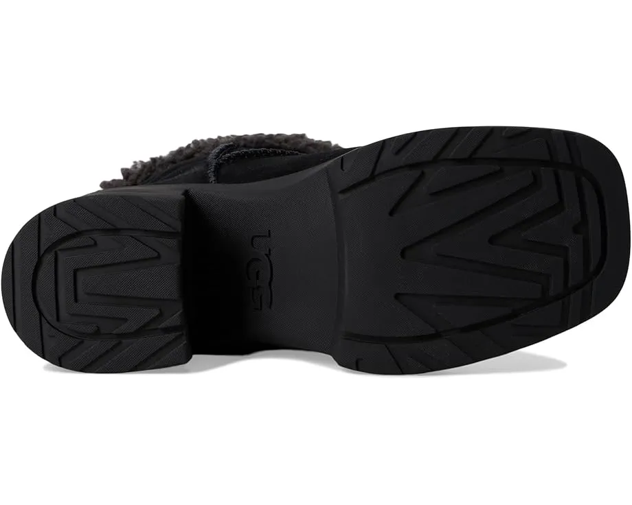 Ботильоны UGG Moxy Pull On на платформе 3.2 дюйма (8.13 см) с меховым воротником из овчины