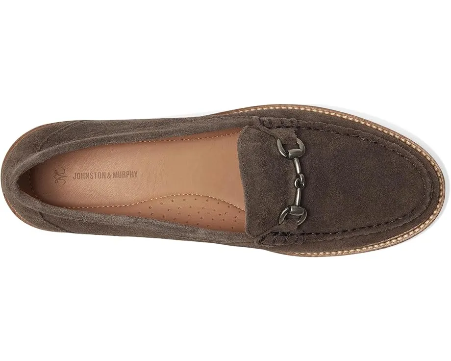 Лоферы Johnston & Murphy Emmalynn Bit с металлической пряжкой и квадратным каблуком