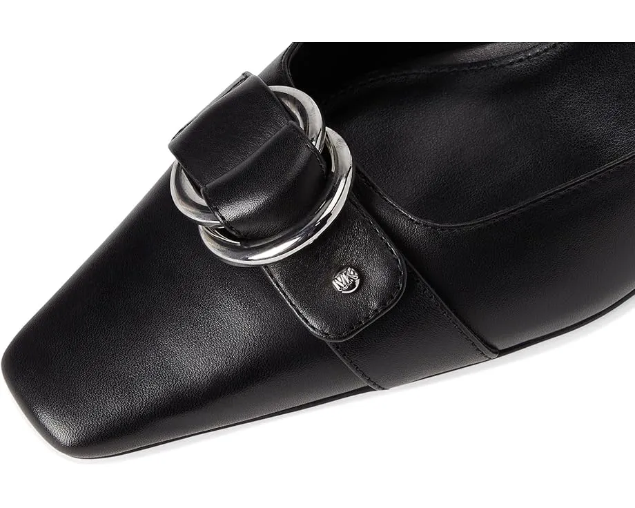 MICHAEL Michael Kors туфли Jaden Kitten Sling на низком каблуке с удлиненным носком