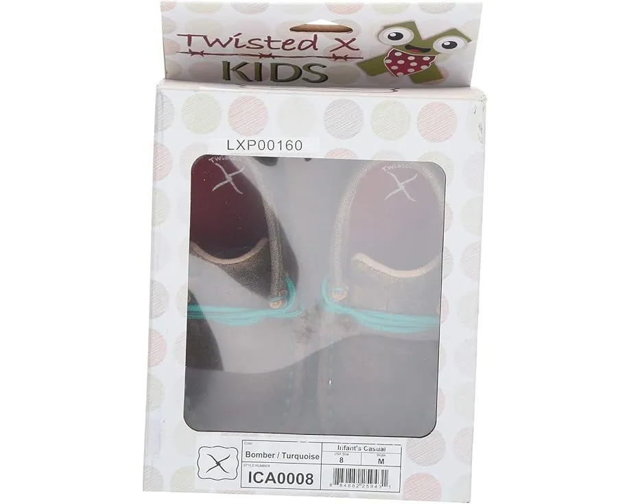 Детские мокасины Twisted X Driving Moc из состаренной кожи