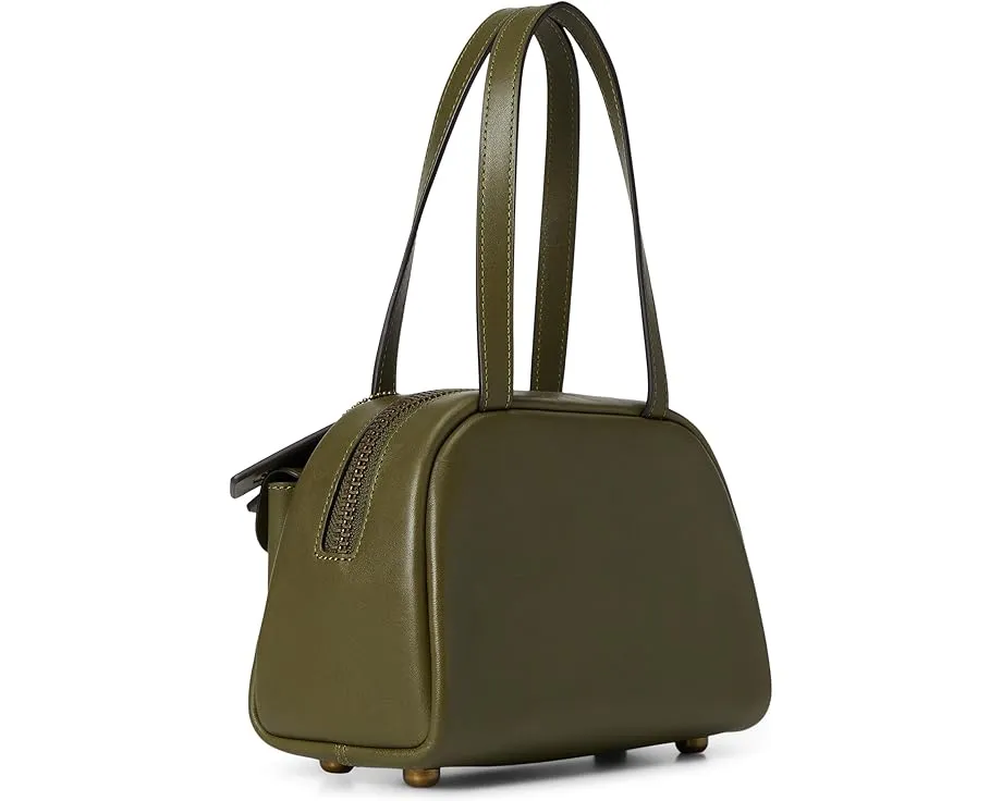 Сумка COACH Twin Turnlock Bag 20 из вощеной кожи с двумя замками