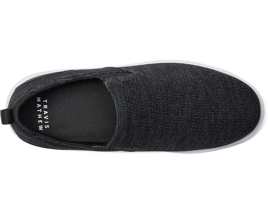 Слипоны TravisMathew The Daily Knit Slip из эластичного трикотажа