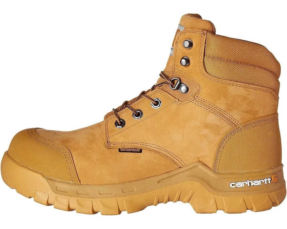 Рабочие ботинки Carhartt 6 дюймов (15.24 см) с водонепроницаемой мембраной и композитным мыском