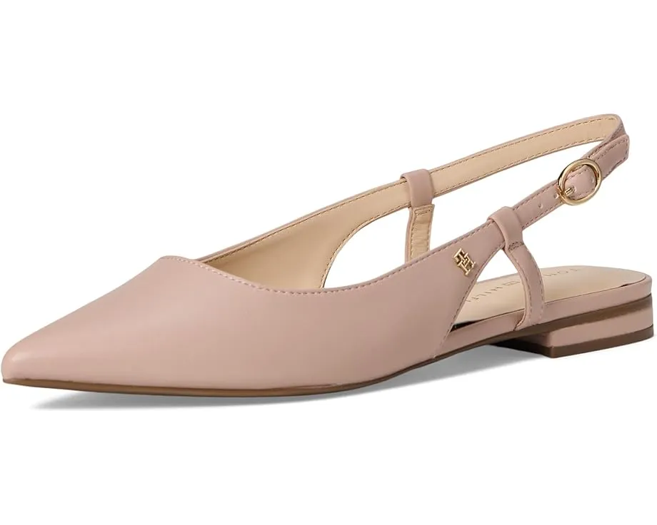 Балетки Vamina Slingback от Tommy Hilfiger на низком каблуке