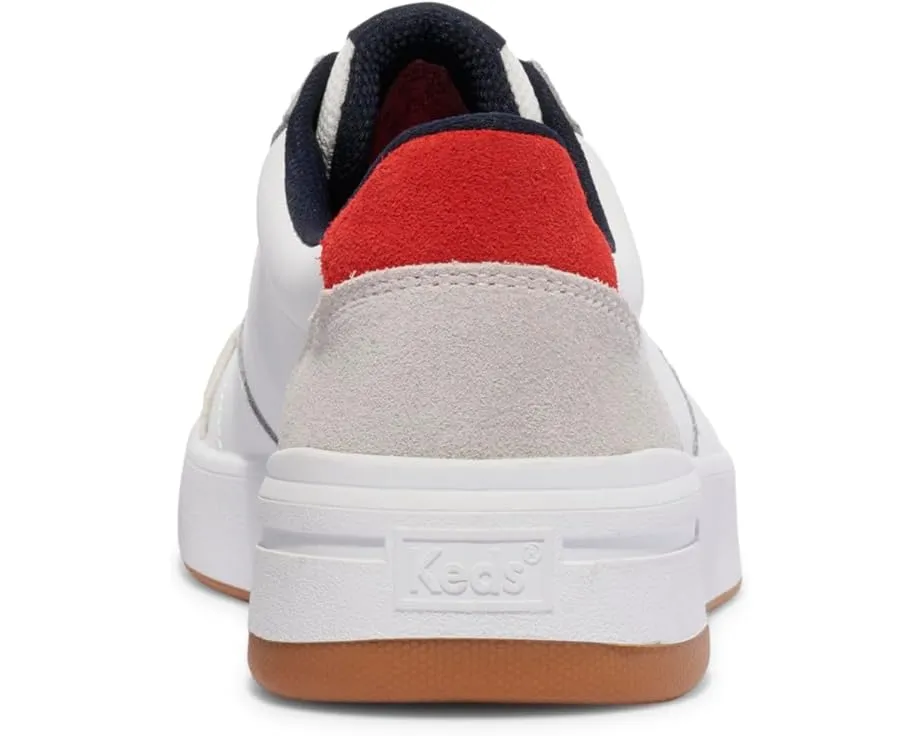Кроссовки Keds The Court Lace-Up из кожи с технологией Softerra