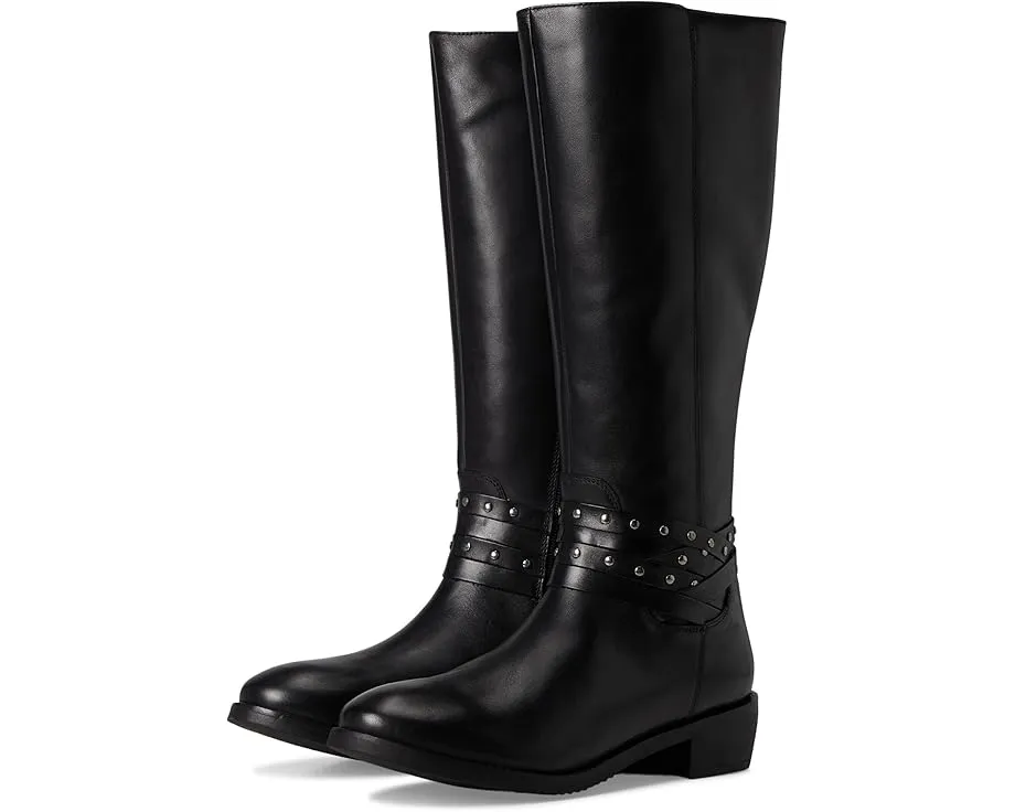 Ботильоны SoftWalk Rosetta до колена с двумя молниями и съемной стелькой