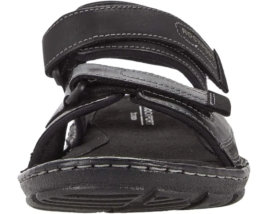 Сандалии Rockport Darwyn Quarter Strap с открытым носком и двумя застежками