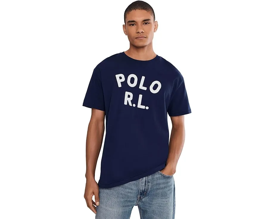 Футболка Polo Ralph Lauren Classic Fit с принтом и логотипом