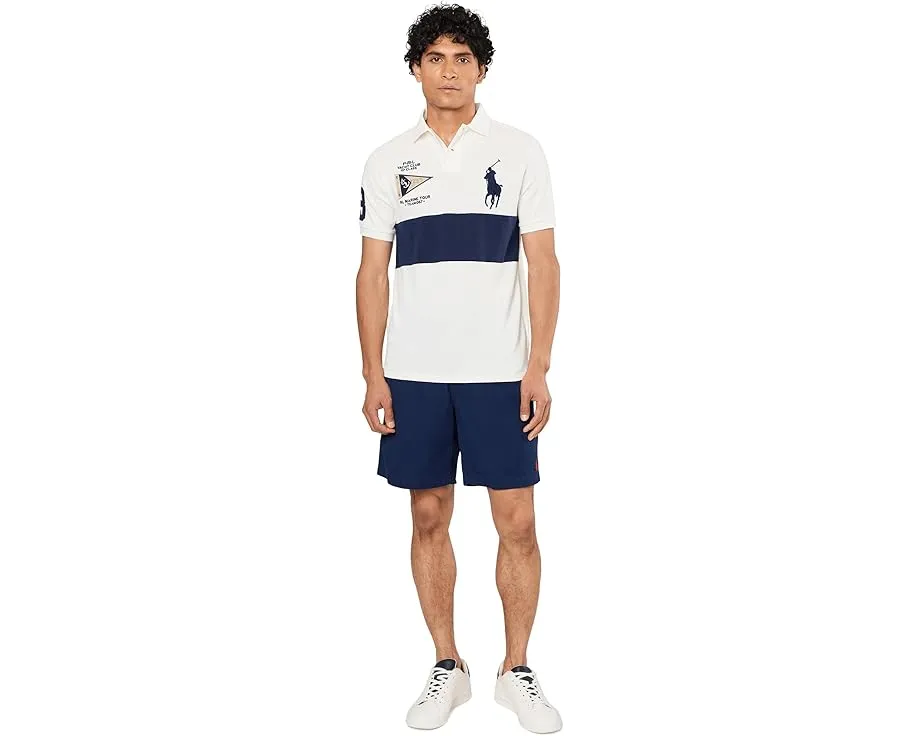 Polo Ralph Lauren Custom Slim Fit Big Pony Mesh поло классика