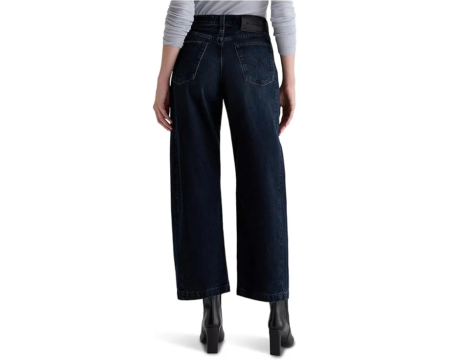 Джинсы AG Jeans Hattie High Rise Barrel с арочной формой штанины
