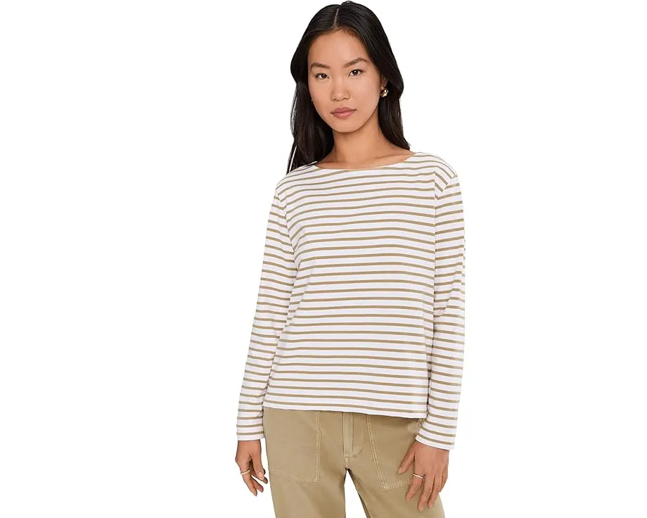 Топ Lilla P Easy Boatneck с лодочкой и полосками