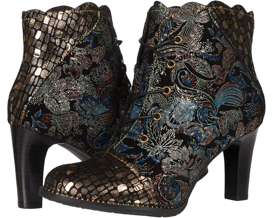 Ботинки Glitterail с шнуровкой и принтом пейсли от L'Artiste by Spring Step