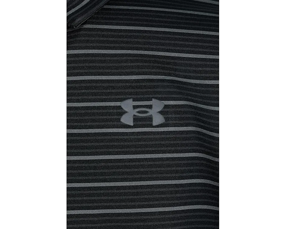 Поло Under Armour Kids Matchplay Printed Golf с воротником и принтом для гольфа
