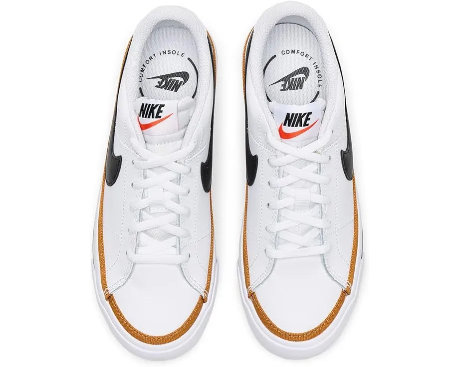 Детские кроссовки Nike Court Legacy с кожаным верхом и пеной