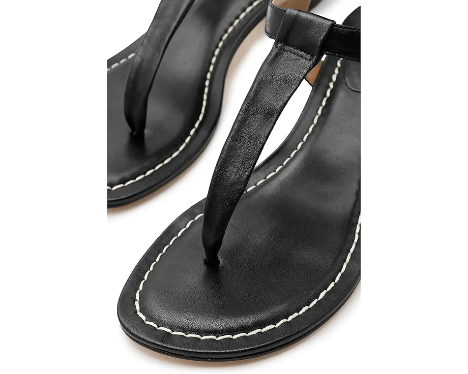 Сандалии Bernardo Goyara на платформе с Т-образным ремешком и мягкой стелькой