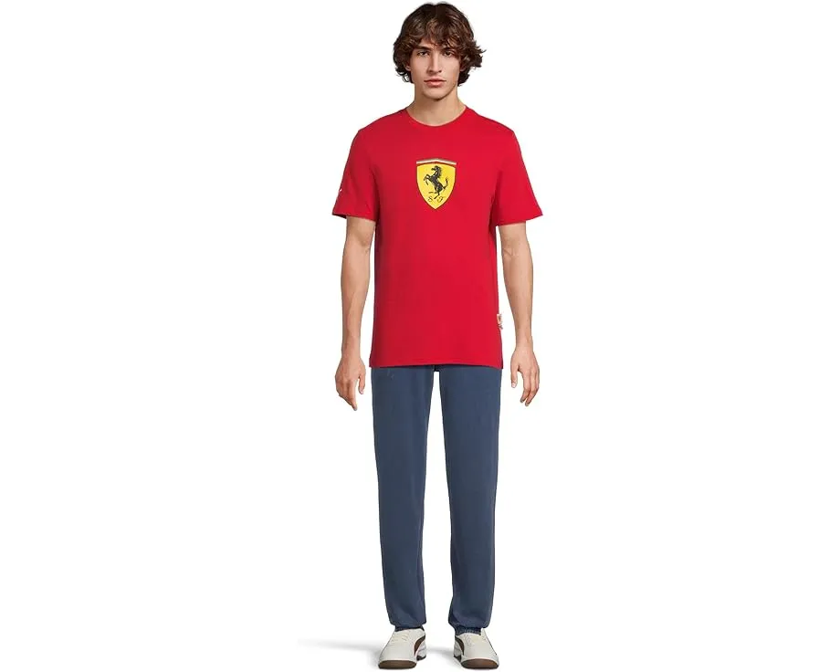 Спортивные штаны Scuderia Ferrari Sportswear с кулиской и карманами