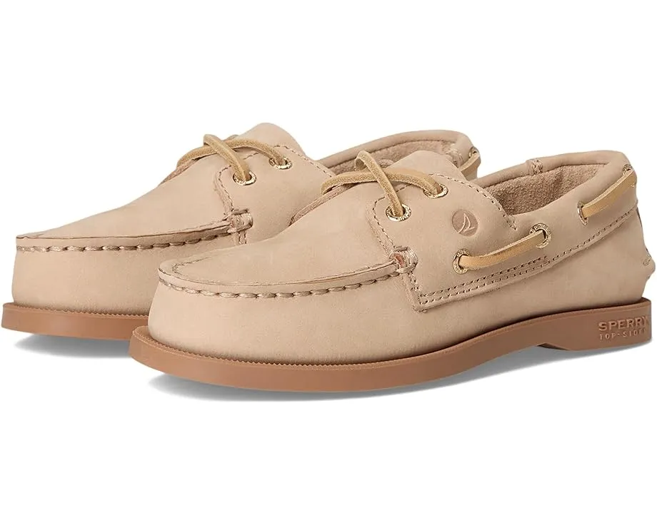 Детские лодочники Sperry Kids Authentic Original с ручной строчкой и непромокаемой подошвой