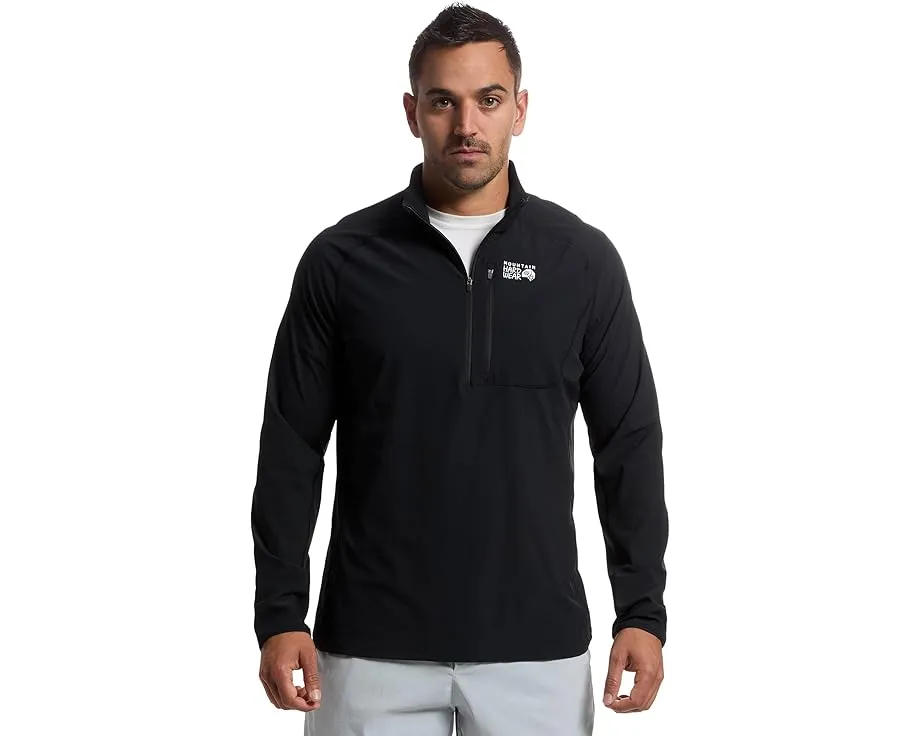 Толстовка Mountain Hardwear Sunshield 1/2 Zip с защитой UPF 50 и контролем запаха