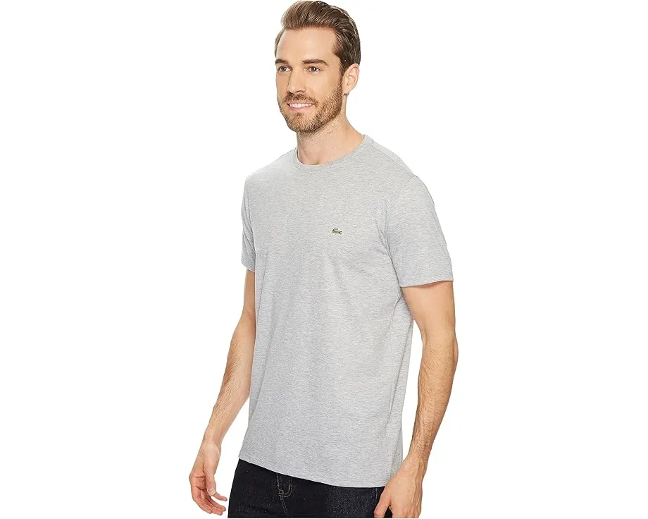 Футболка Lacoste с коротким рукавом и круглым вырезом из пима-хлопка