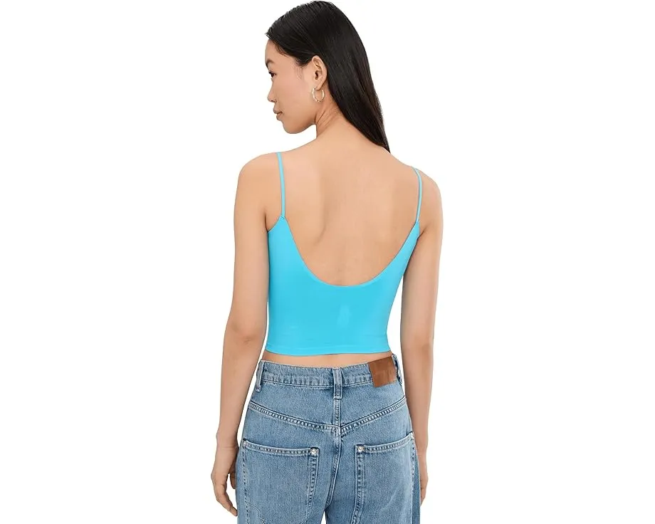 Топ Round Two Skinny Strap с глубоким V-вырезом и открытой спиной Free People