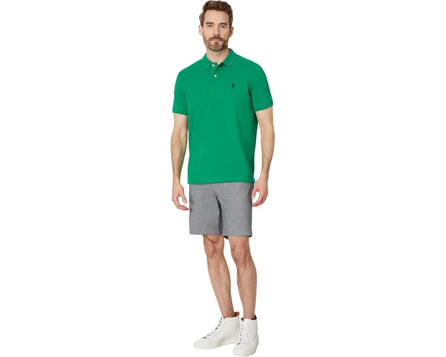 Поло U.S. POLO ASSN. из хлопкового пике с маленьким пони