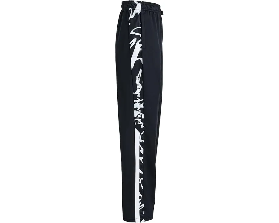 Брюки Under Armour Kids Brawler Print Fill зауженные с принтом и эластичным поясом