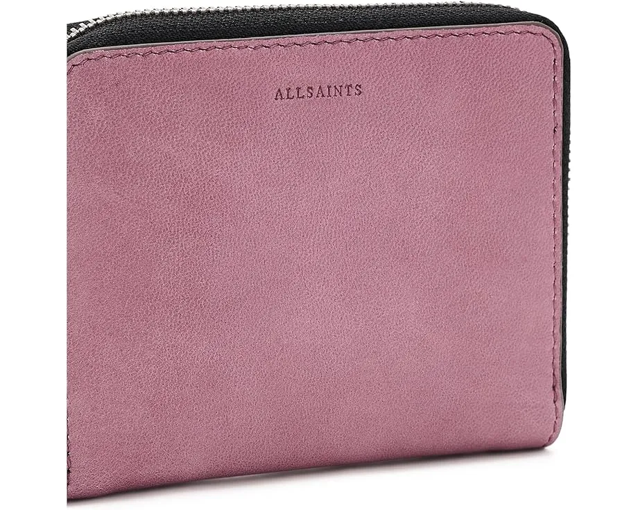 Кошелек AllSaints Lena Hex Zip на молнии с монетницей