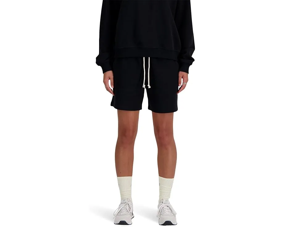 Шорты New Balance Athletics из велюра с вышитым логотипом