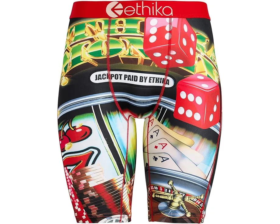 Трусы-плавки ethika Jackpot Dreams с эластичным поясом и принтом
