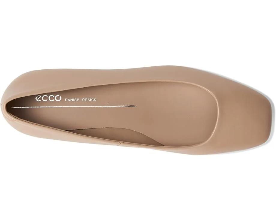 Балетки ECCO Margot Plain с кожаной стелькой и подошвой из полиуретана