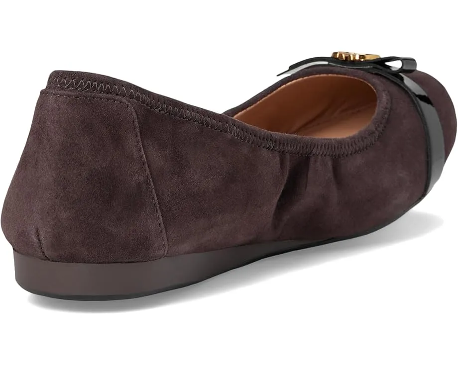 Cole Haan балетки Tova Bow с бантом и приподнятым круглым носком