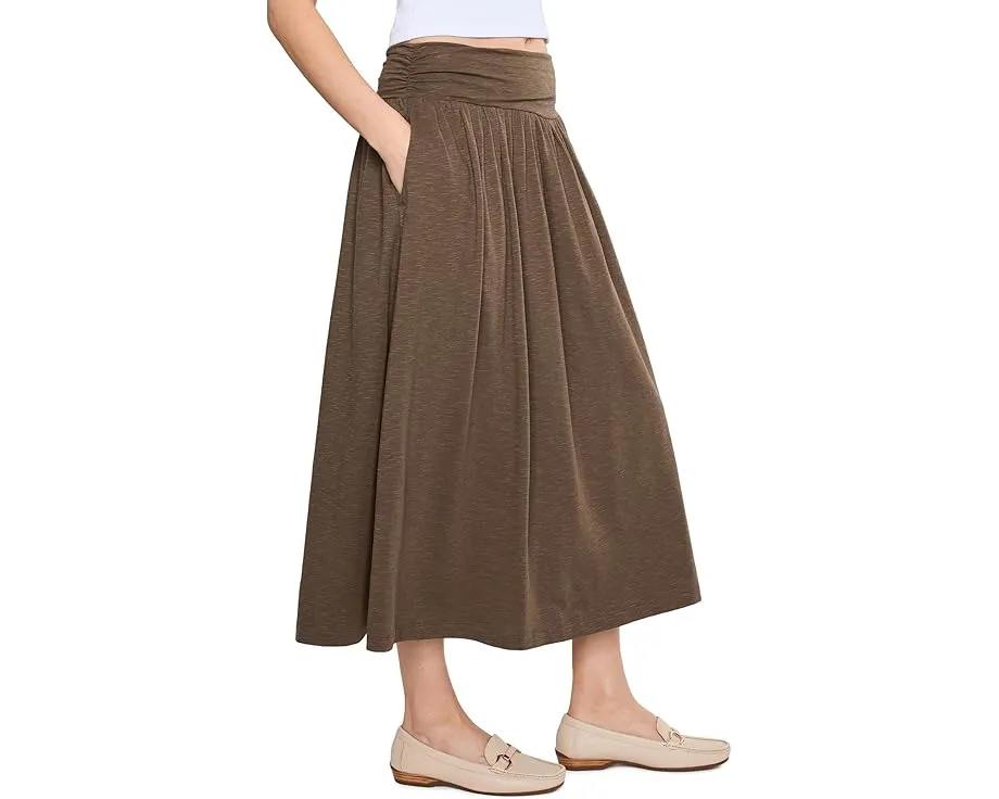 Toad&Co Миди-юбка Chaka с завышенной резинкой и потайным карманом