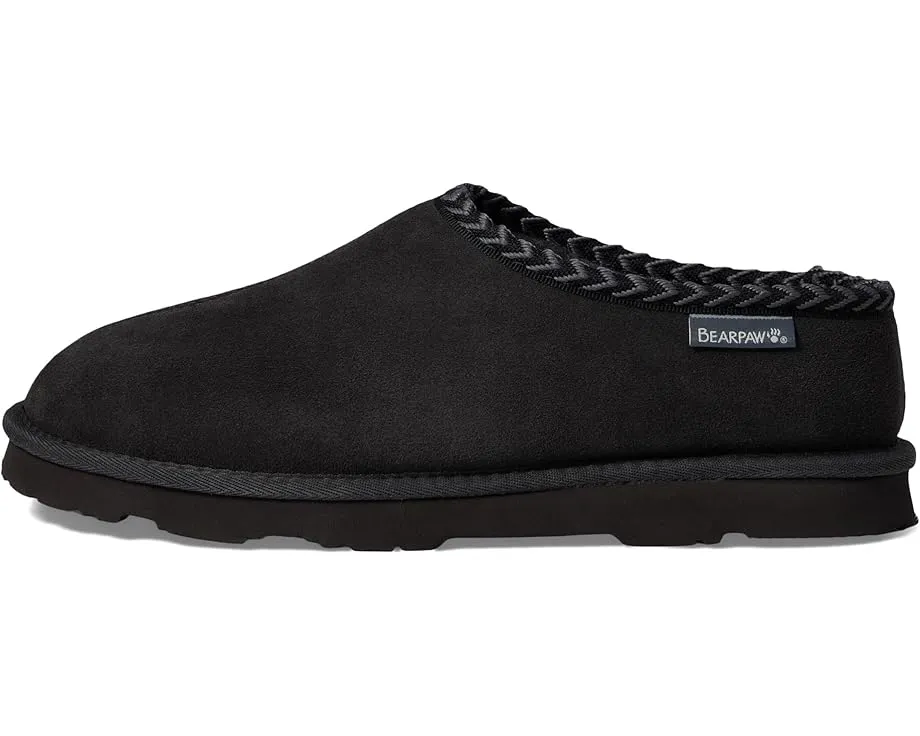Тапочки Beau Bearpaw из замши с овечьей шерстью и резиновой подошвой